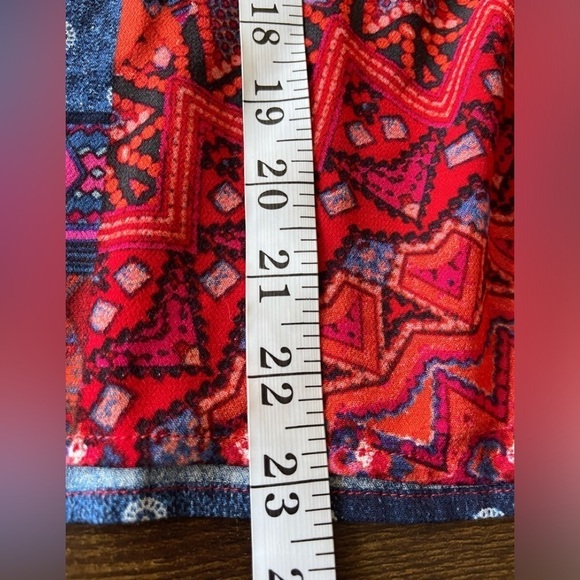 Desigual PERUGIA Boho floral embroidered Batwing v-neck flowy Blouse small - Picture 14 of 15